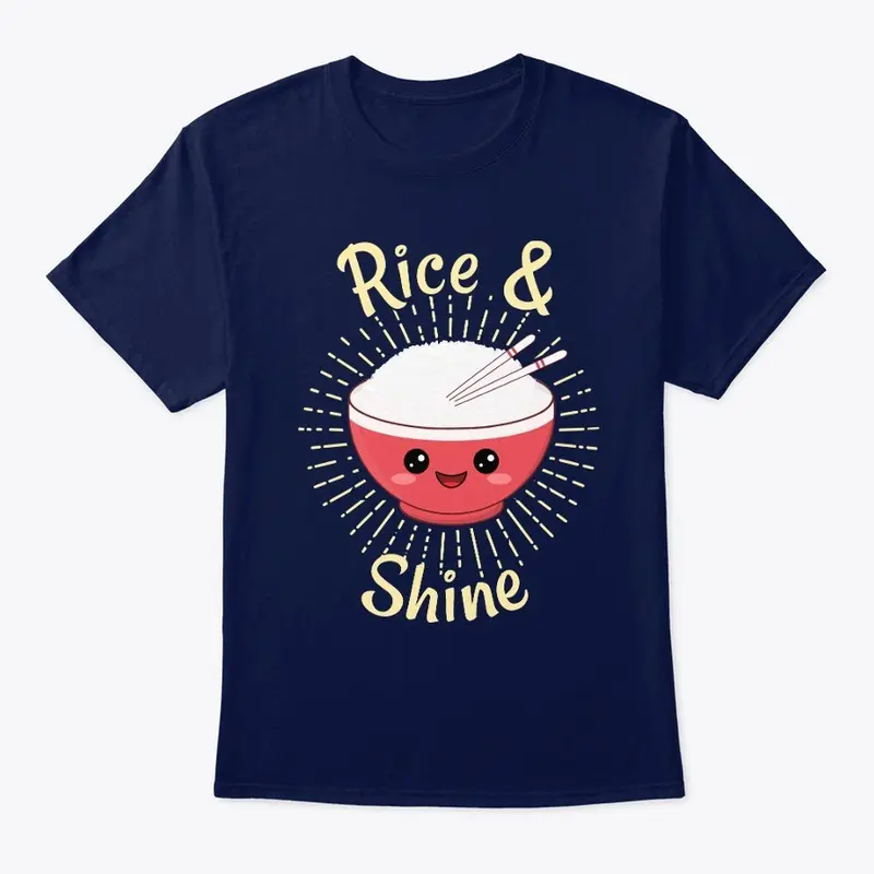 Rice and Shine Cute Kawaii Ramen Bowl